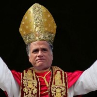 Mitt Romney Announces Plans to Run for Pope